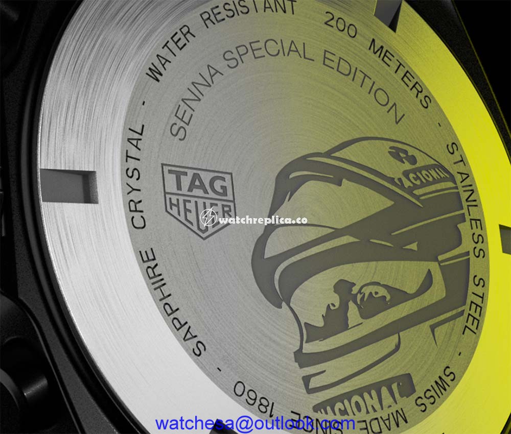 tag heuer formula senna 2021 caseback