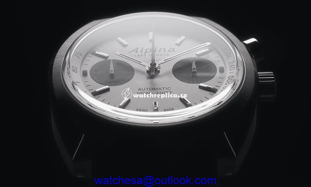 alpina startimer pilot heritage chronograph dark shoot