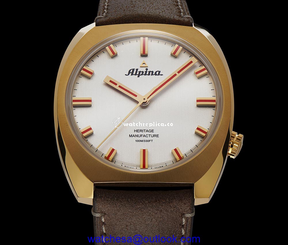 alpina startimer pilot heritage manufacture 2021 closeup