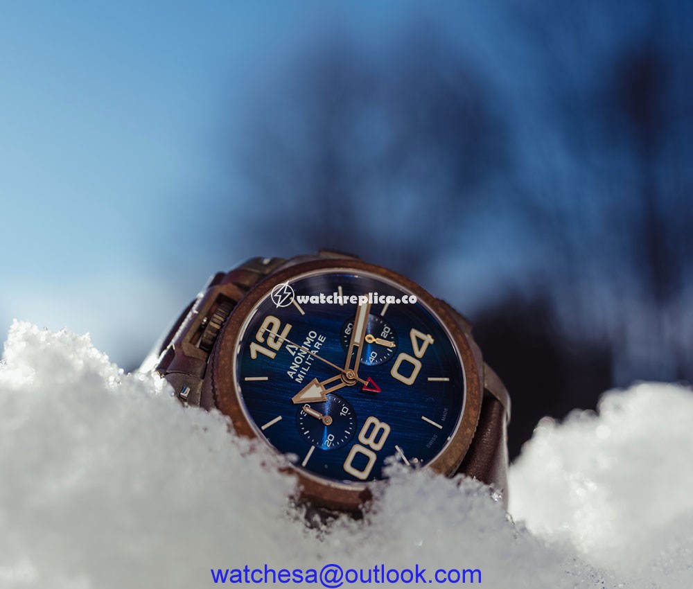 anonimo militare chrono bronze oxyde snow