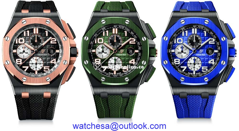 audemars piguet royal oak offshore smoked dial collection