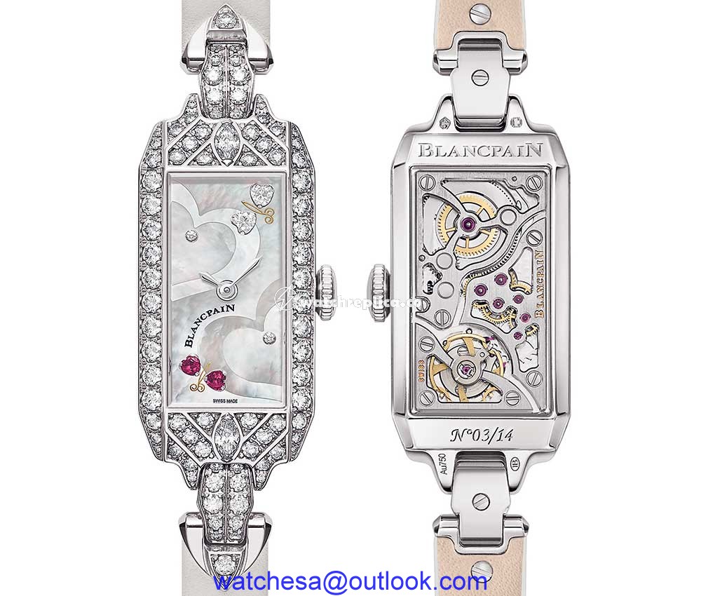 blancpain collection valentin 2020 closeup with caseback