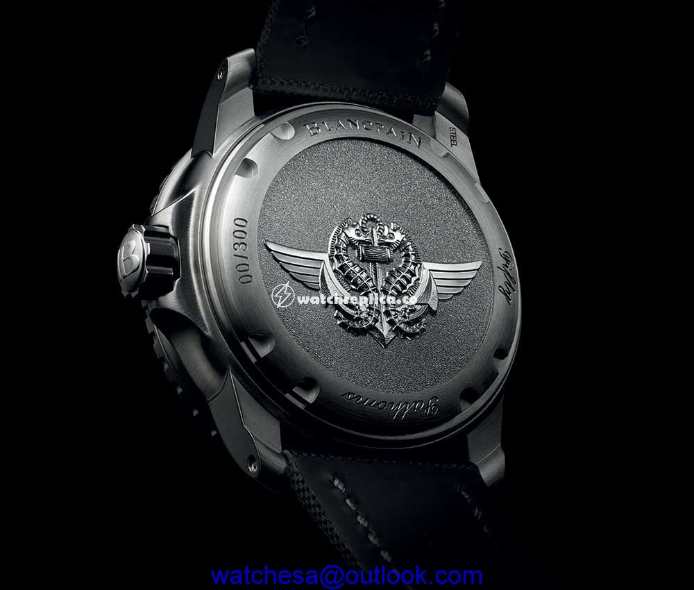 blancpain fifty fathoms nageurs combat caseback