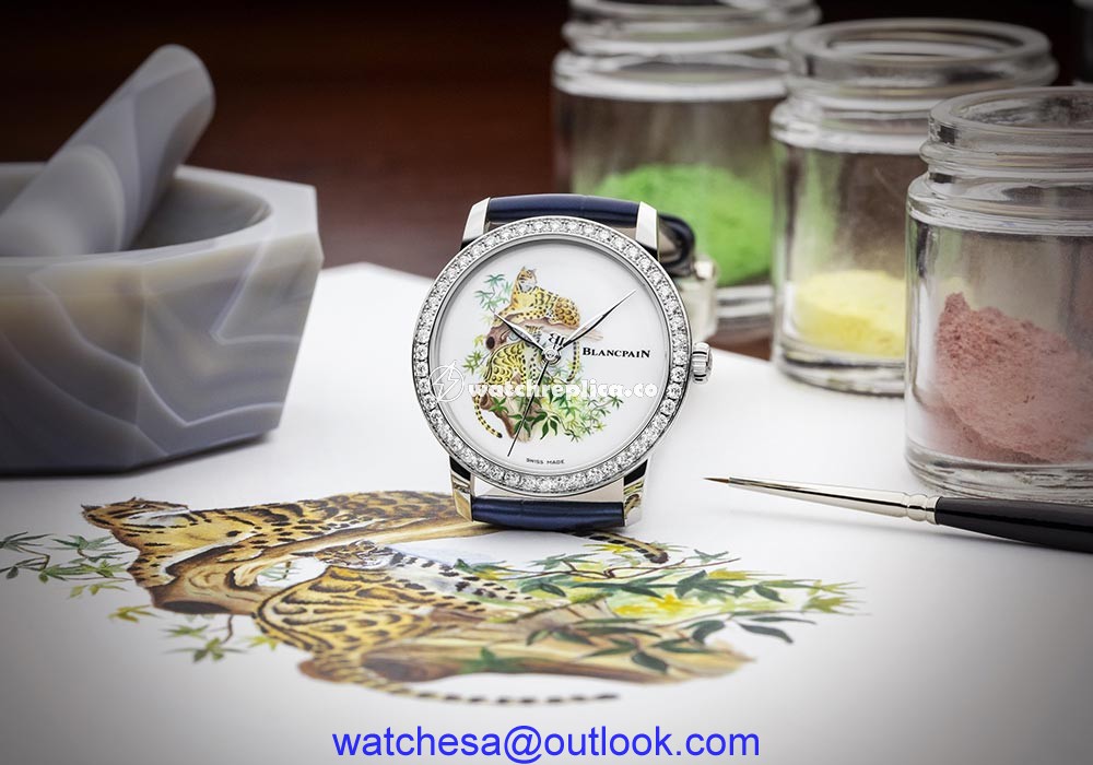 blancpain metier art formosa clouded leopard diamond