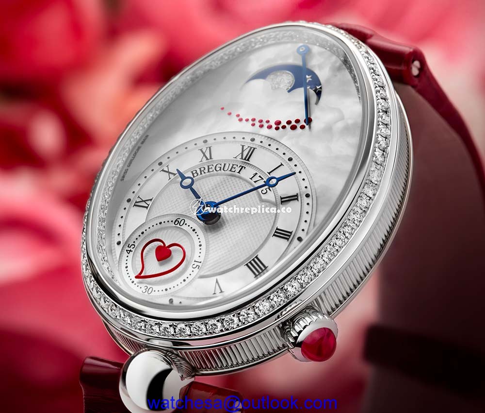 breguet reine de naples 8905 closeup
