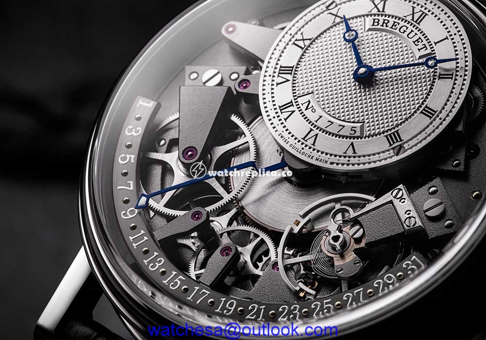 breguet tradition quatieme retrograde 7597 closeup
