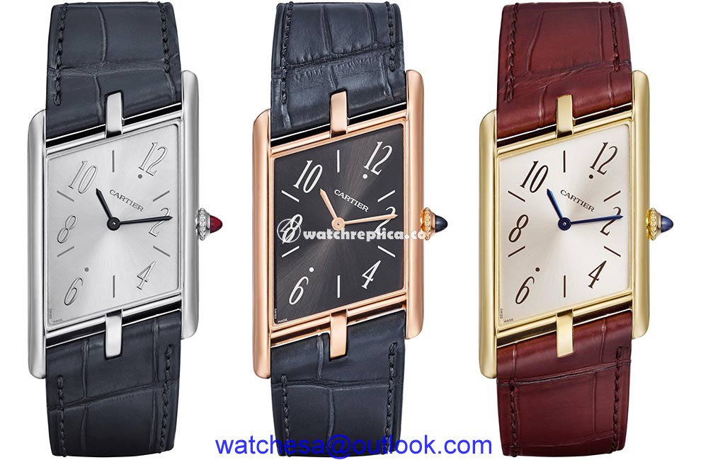 cartier tank asymetrique collection