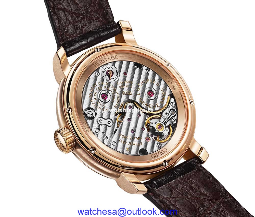 chopard luc quattro spirit 25 caseback