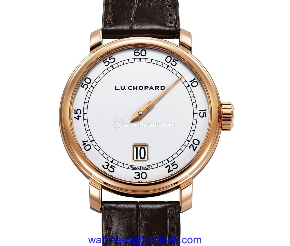 chopard luc quattro spirit 25 dial closeup