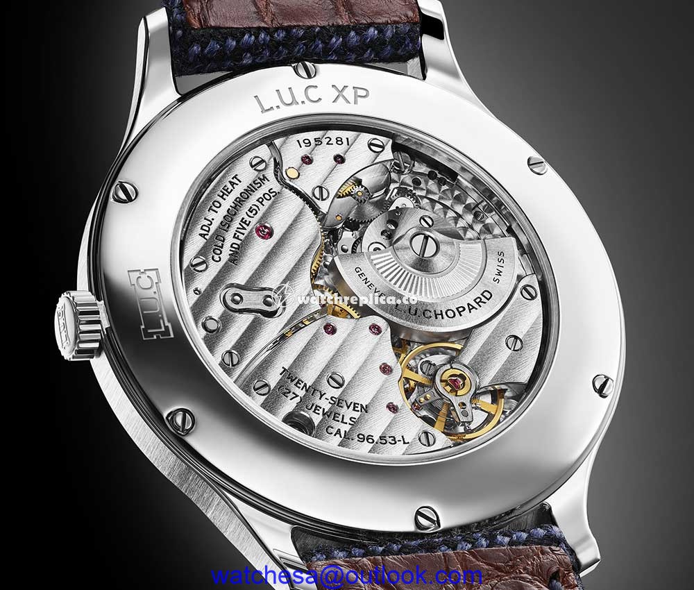 chopard luc xp 2019 caseback closeup