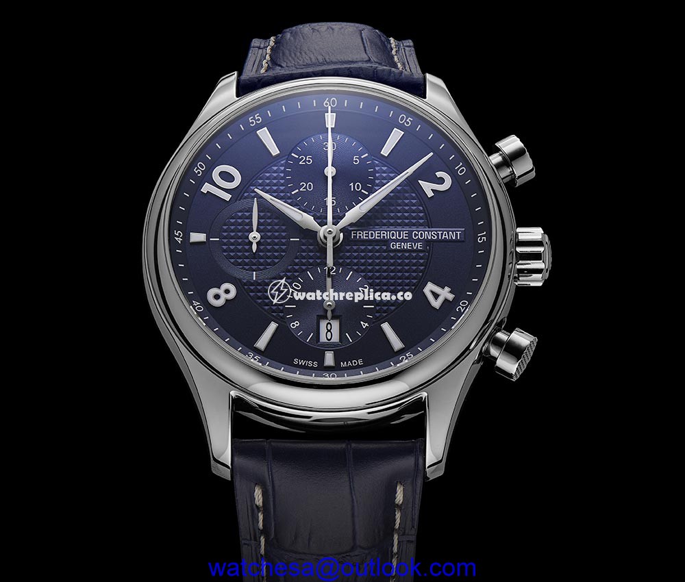 frederique constant runabout chronograph 2021 closeup