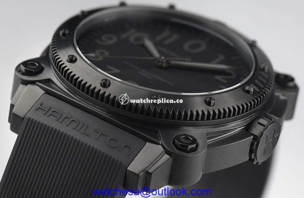 hamilton khaki navy low zero titanium profile