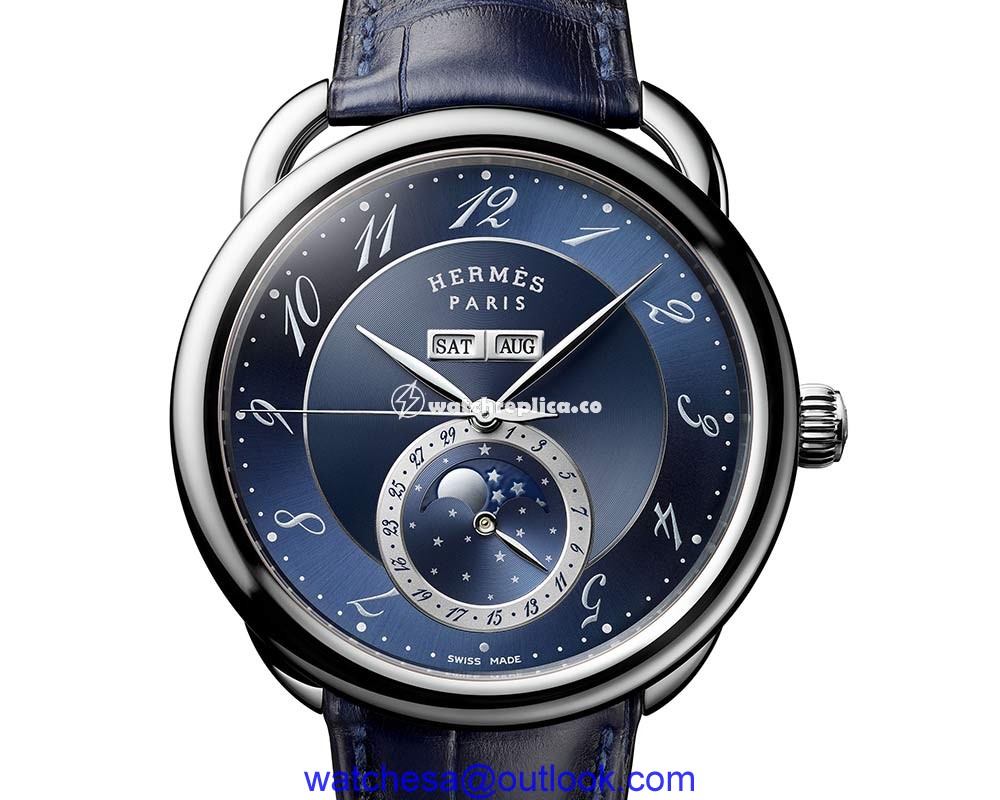 hermes arceau grande lune dial