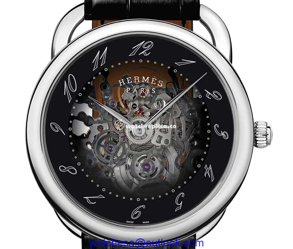hermes arceau squelette closeup