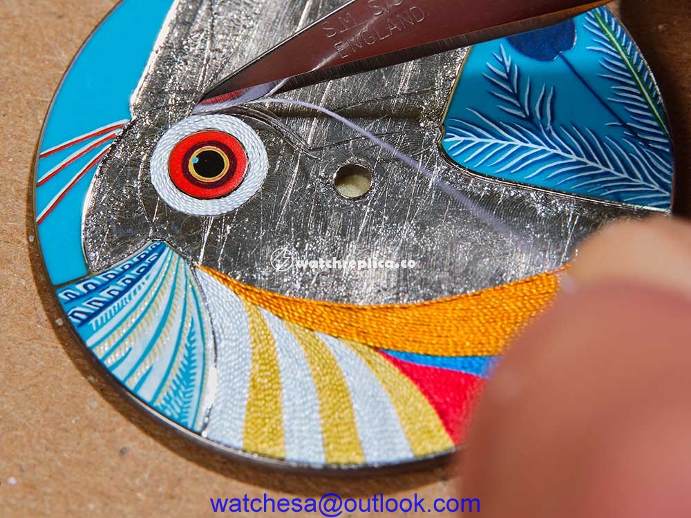 hermes arceau toucan paradis painting