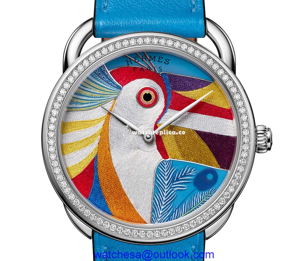 hermes arceau toucan paradis closeup