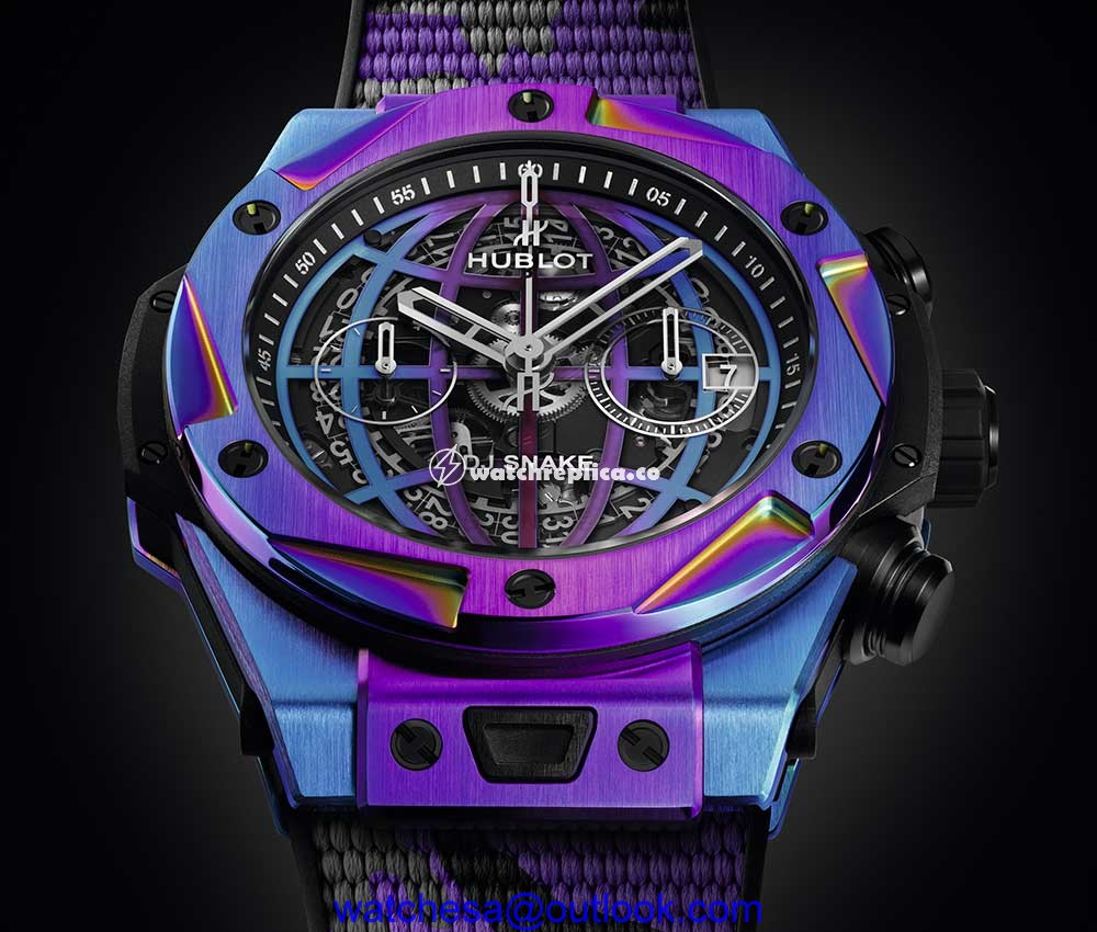 hublot big bang dj snake closeup