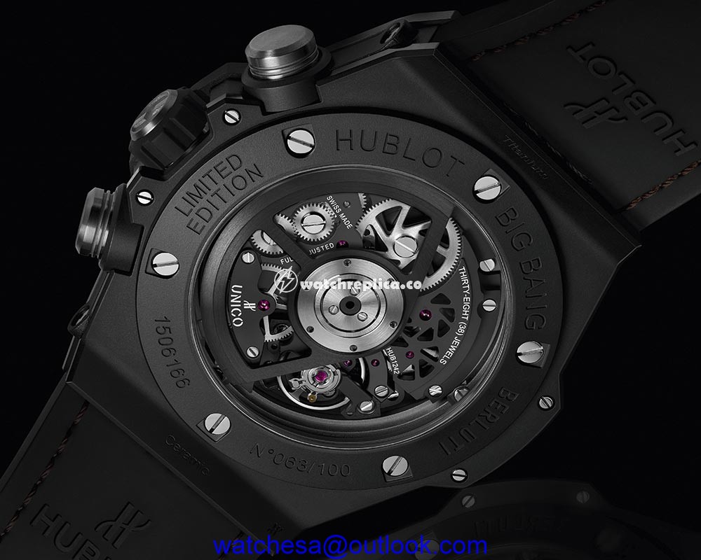 hublot big bang unico berluti cold brown caseback