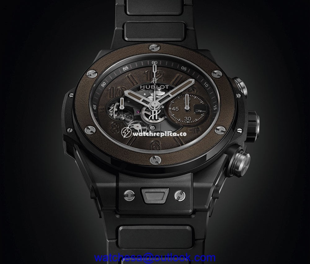 hublot big bang unico berluti cold brown steel strap