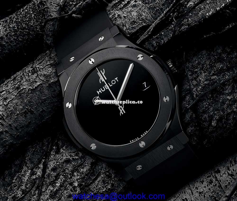hublot classic fusion 40th anniversary black