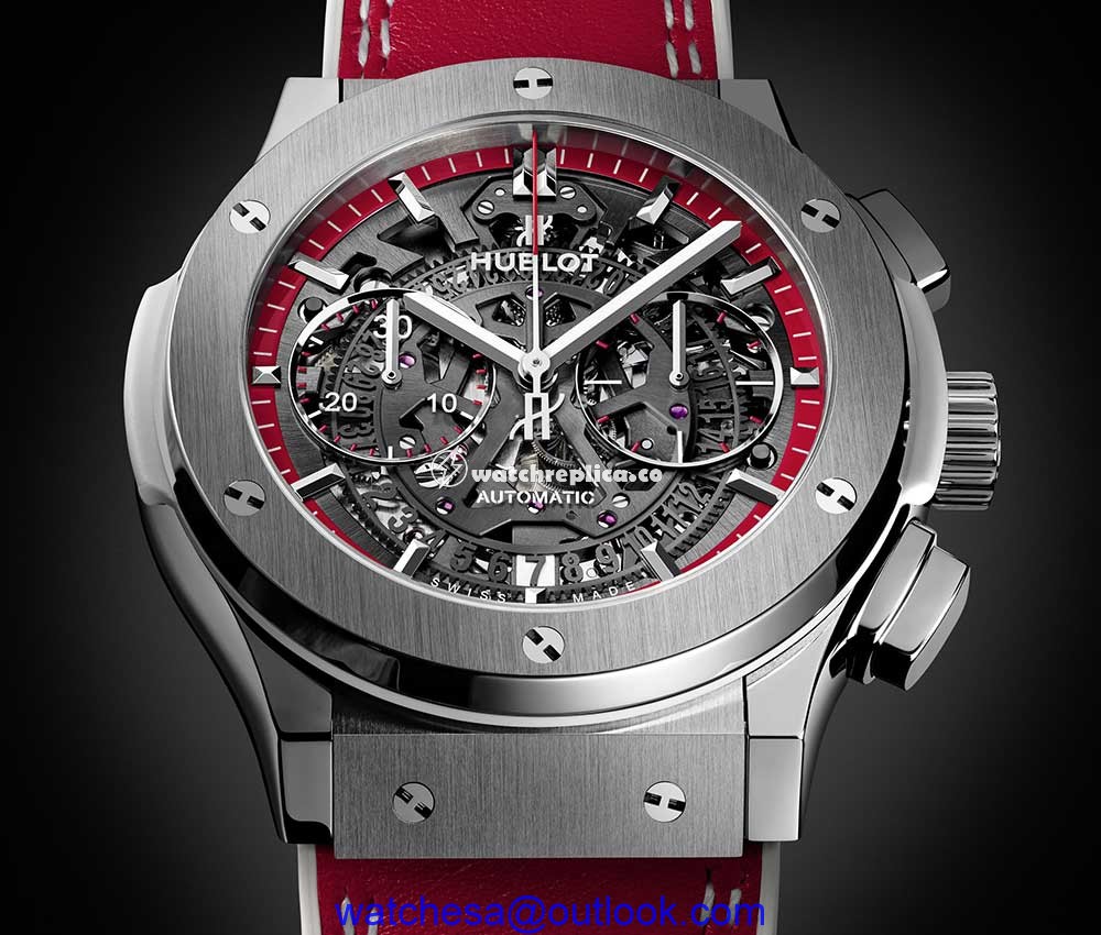 hublot classic fusion aero chrono monaco closeup
