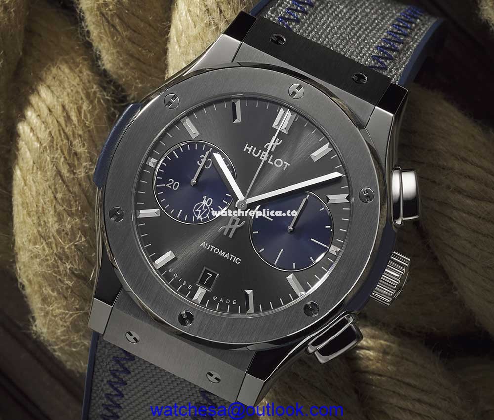 hublot classic fusion chronograph bol or mirabaud 2019 closeup