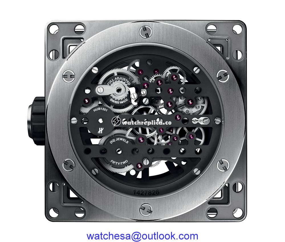 hublot meca 10 clock caseback