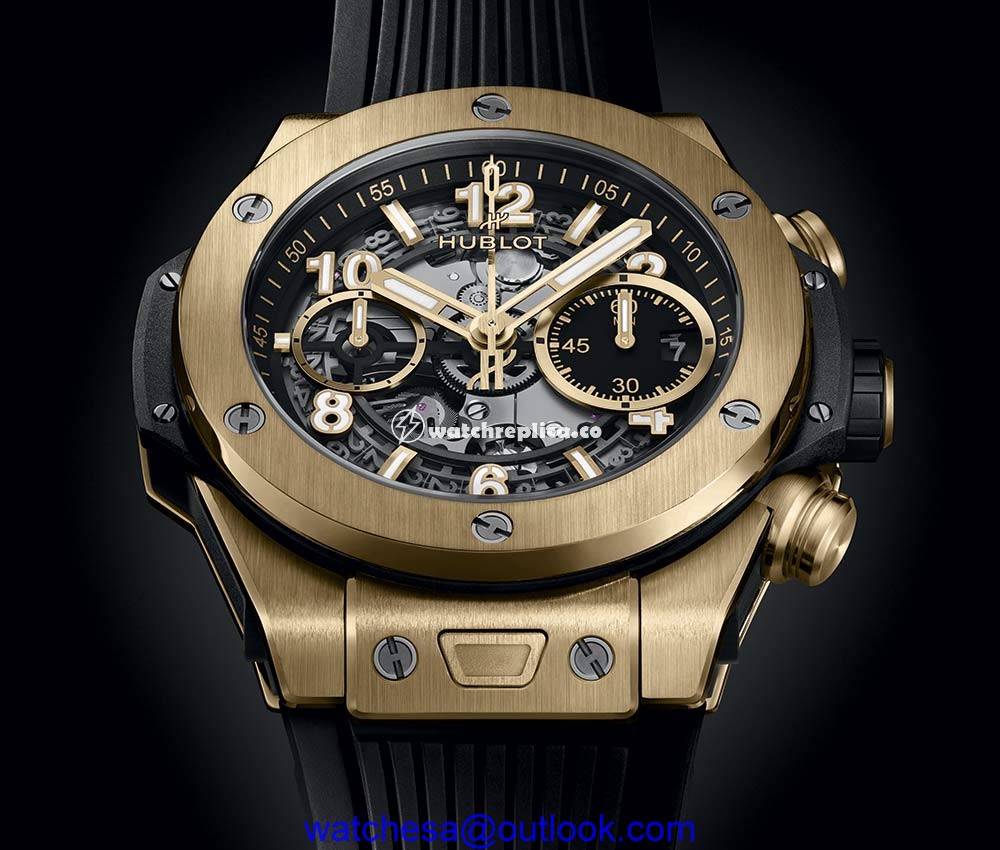 hublot yellow gold collection 2022 closeup