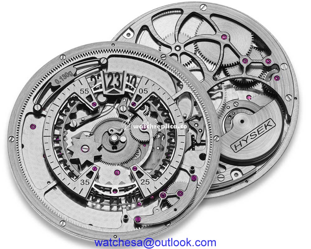 hysek io double orbital movement