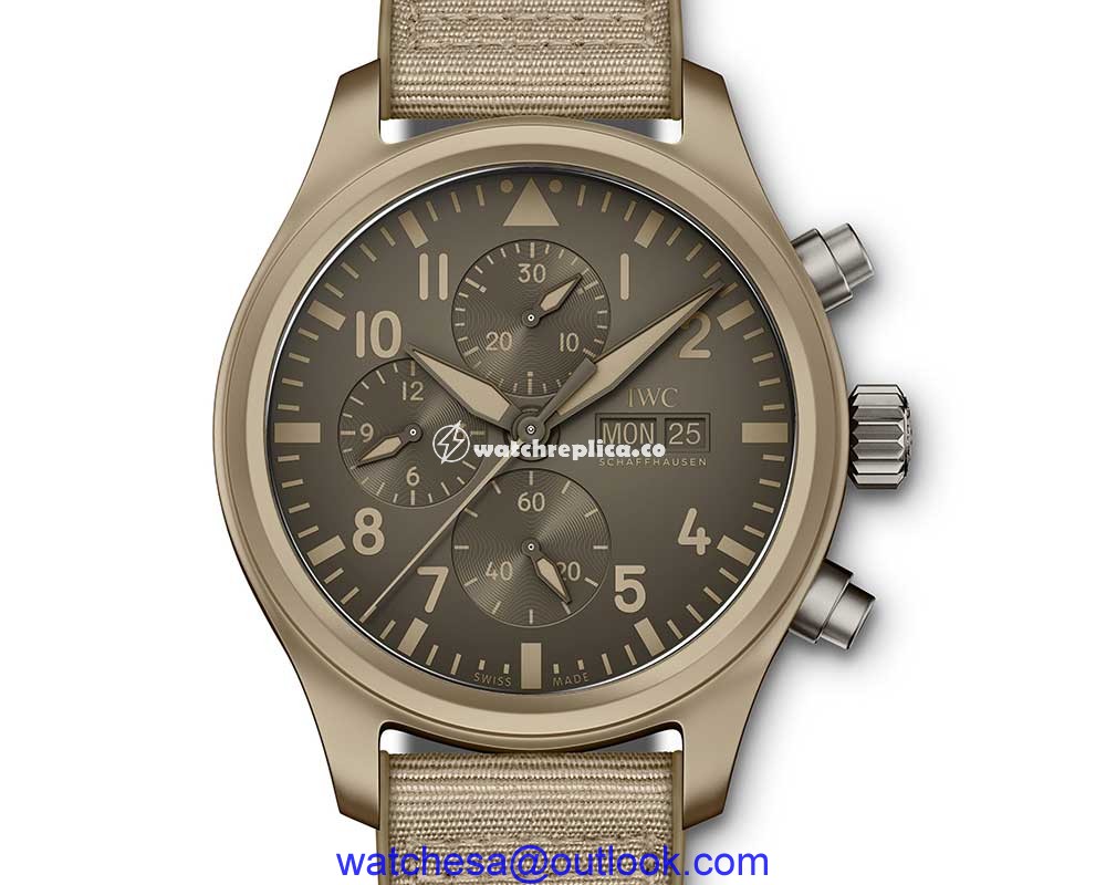 iwc top gun mojave closeup