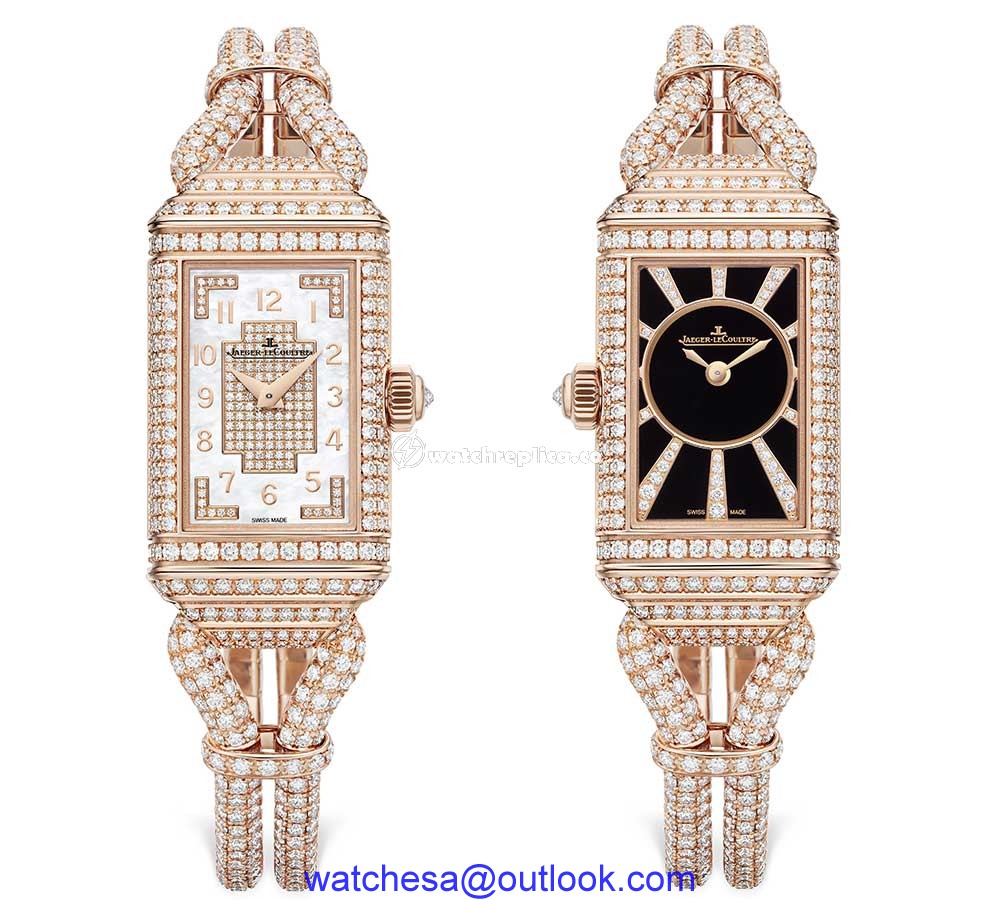 jaeger lecoultre reverso one cordonnet jewellery both views