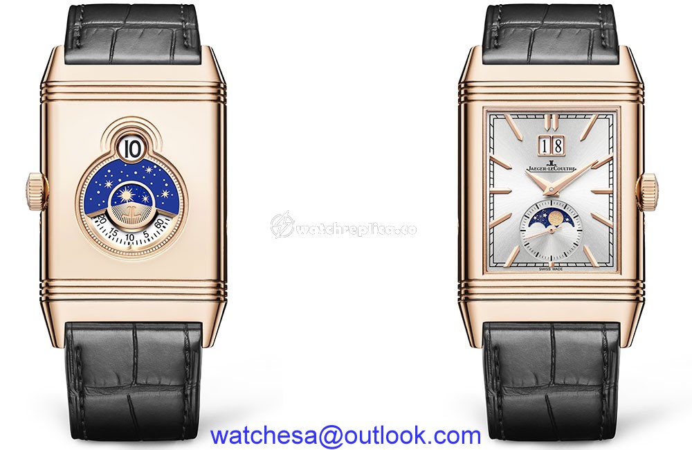 jaeger lecoultre reverso tribute nonantieme both sides
