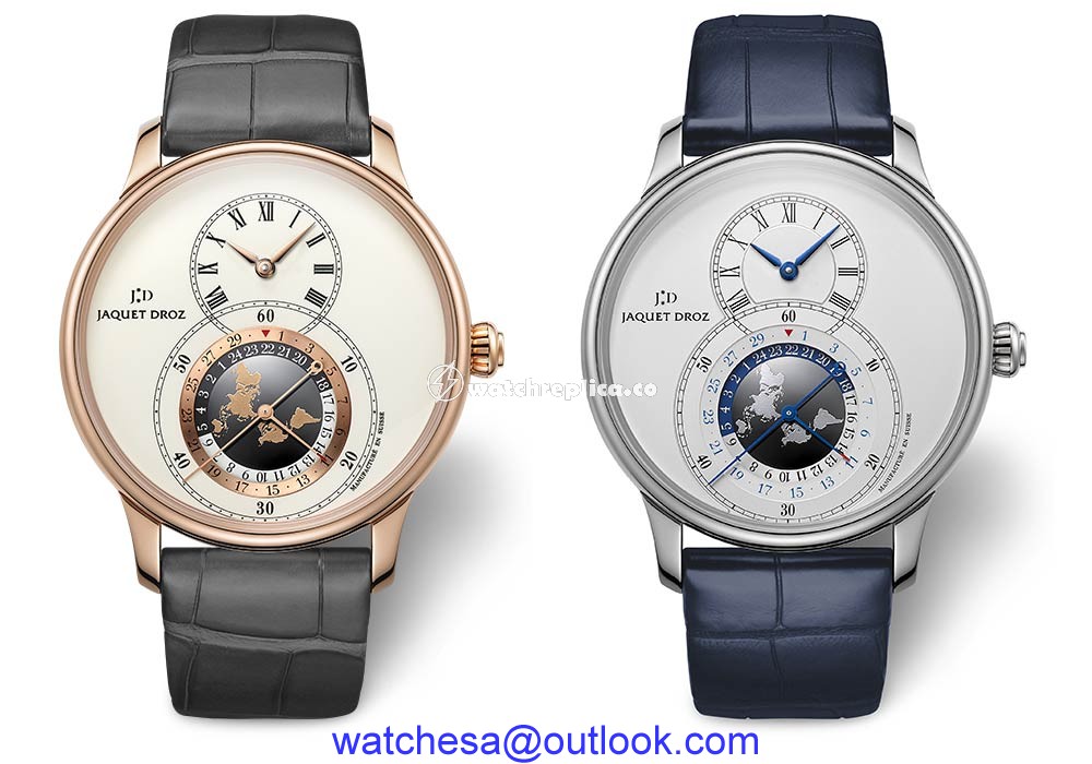 jaquet droz grande seconde dual time collection