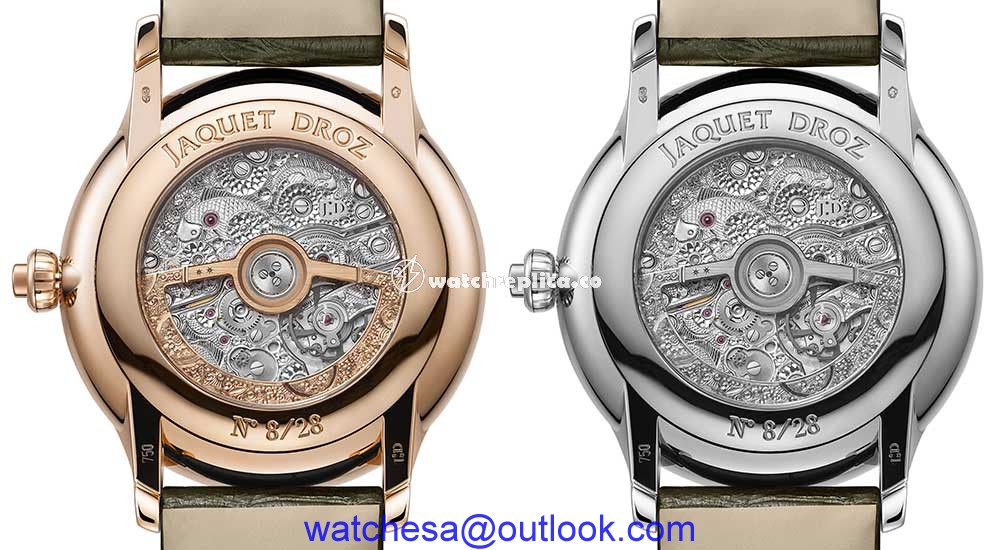 jaquet droz magic lotus automaton casebacks