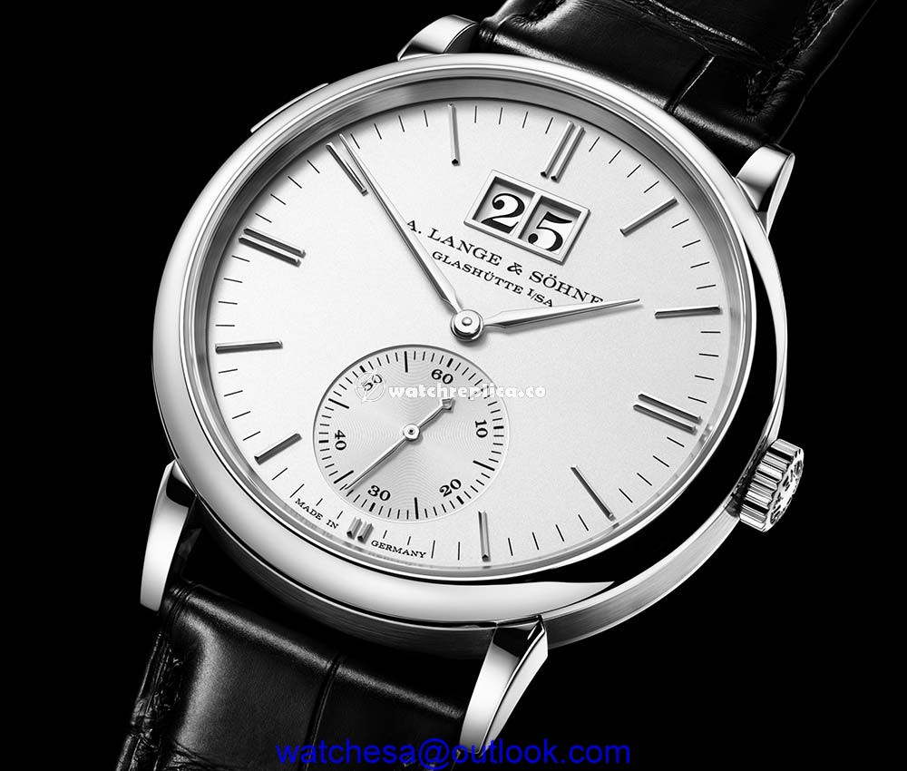 lange sohne saxonia outsize date grey