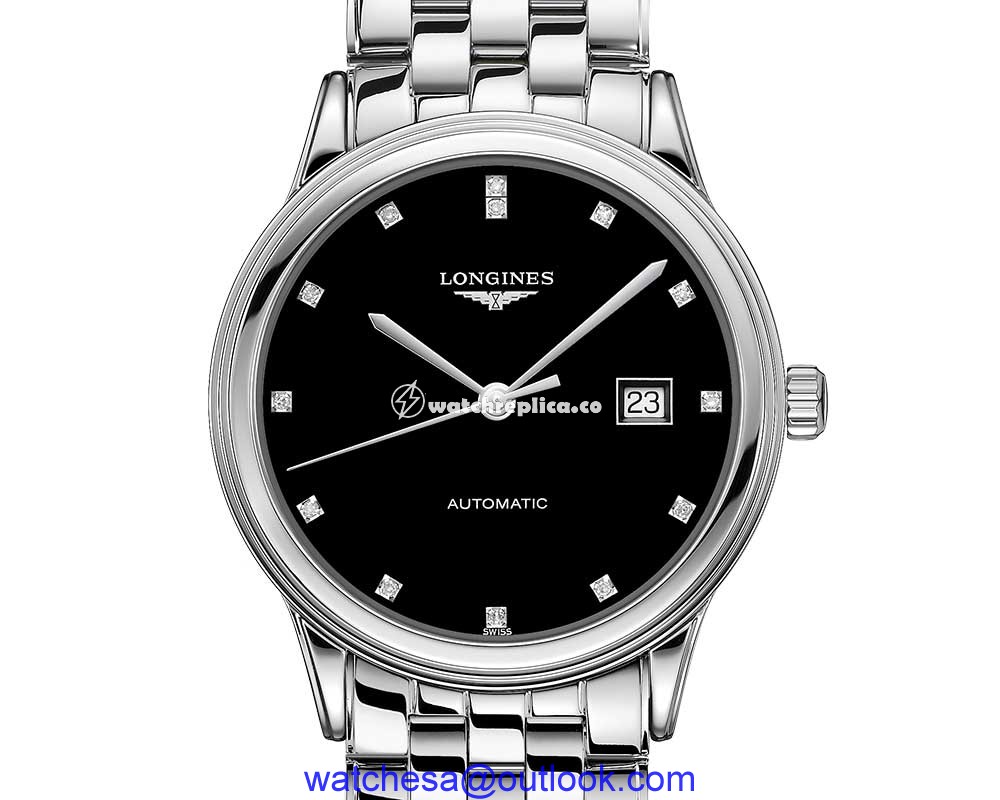 longines flagship beack dial