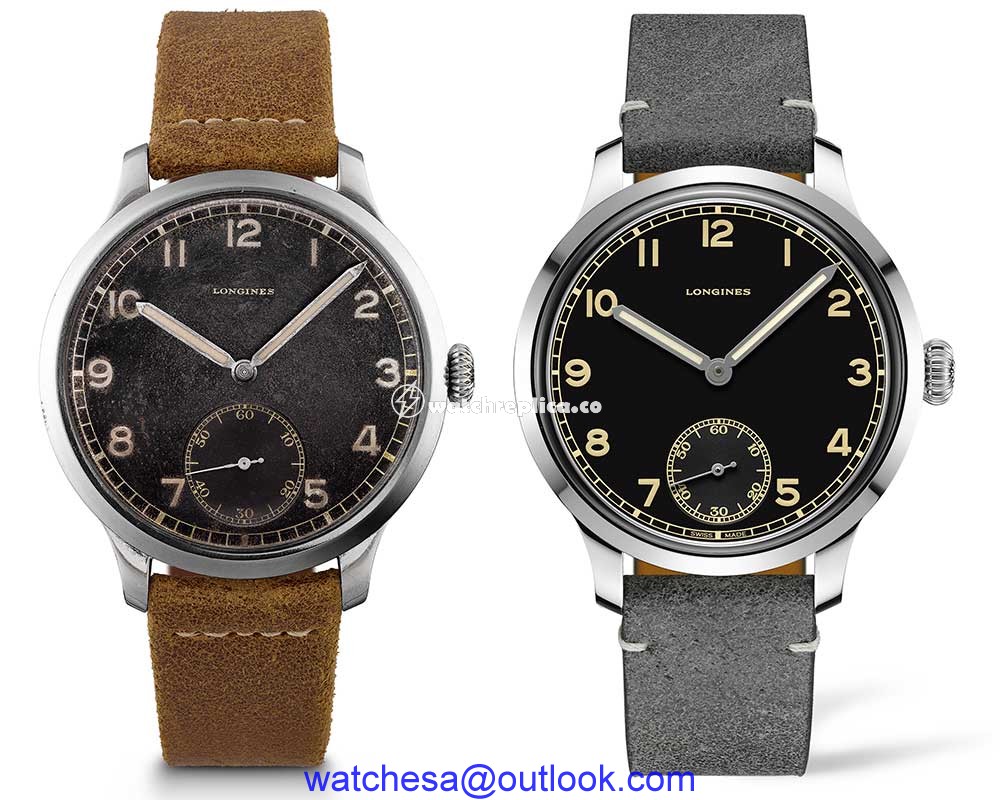longines heritage military 1938 old and new