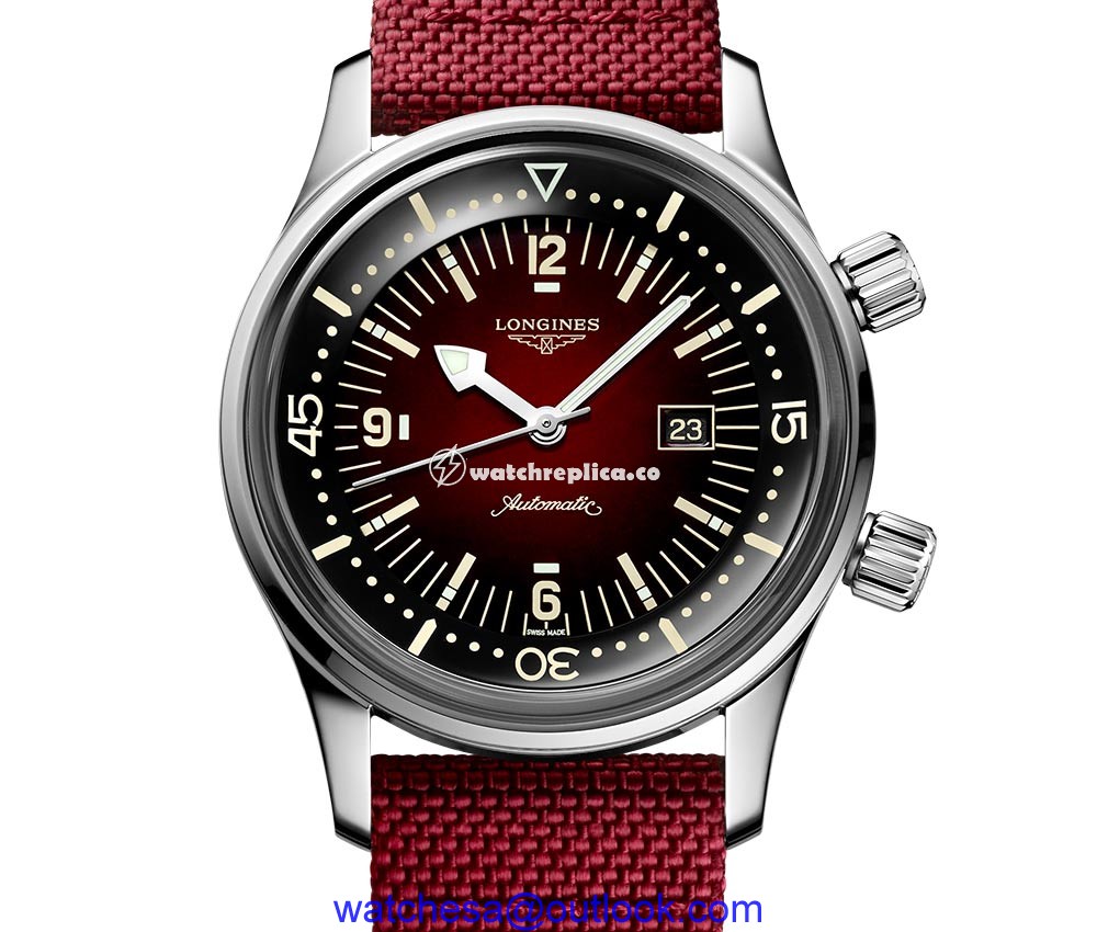 longines legend diver 2022 red dial