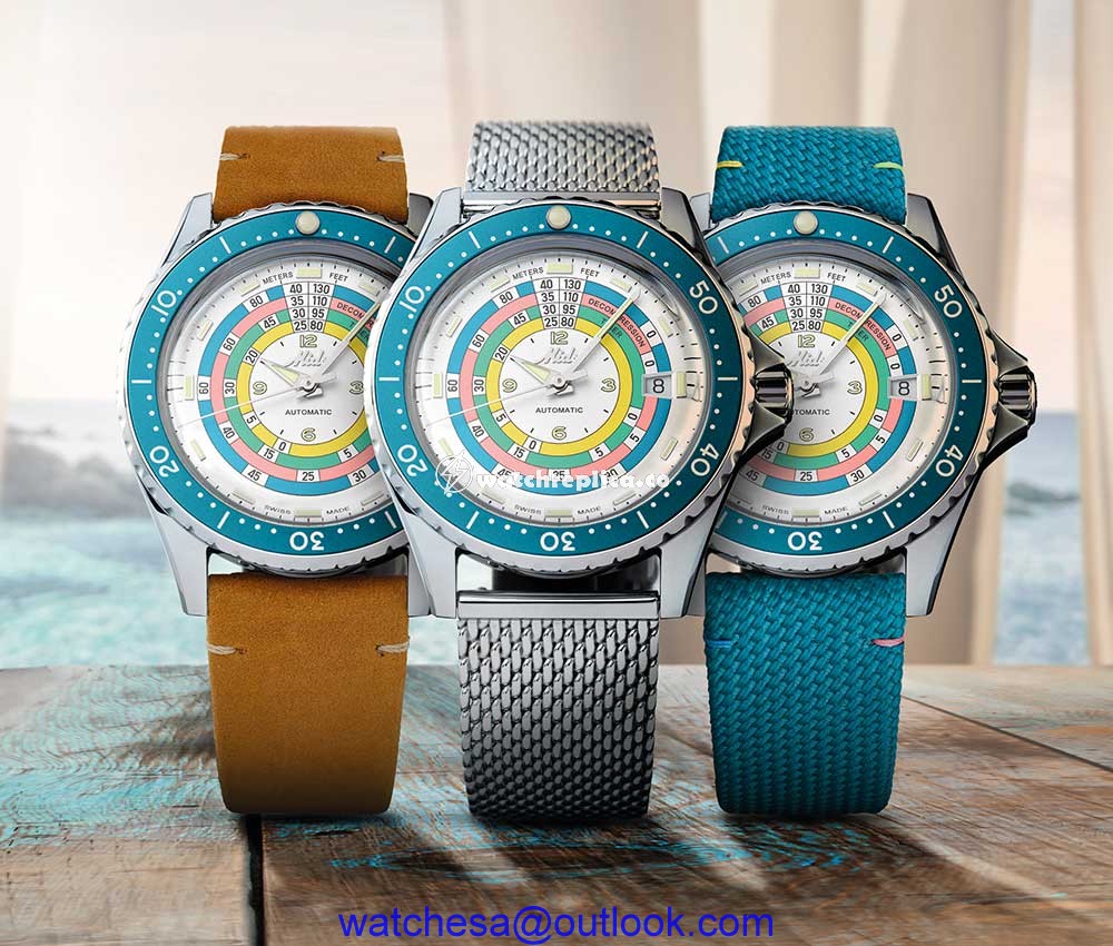 mido ocean star decompression timer 1961 limited edition different straps