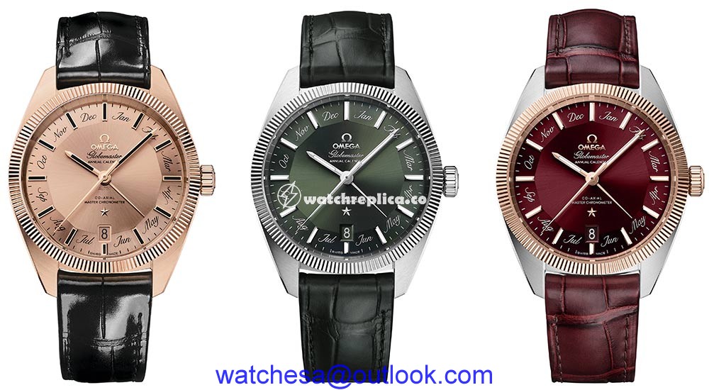 omega globemaster annual calandar collection