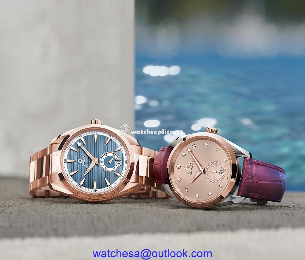 omega seamaster aqua terra small seconds 2 versions