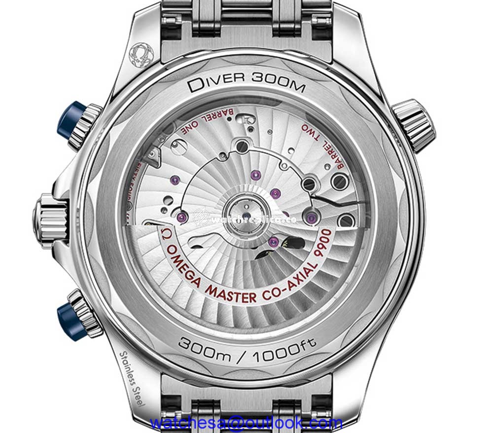 omega seamaster diver 300m chrono caseback