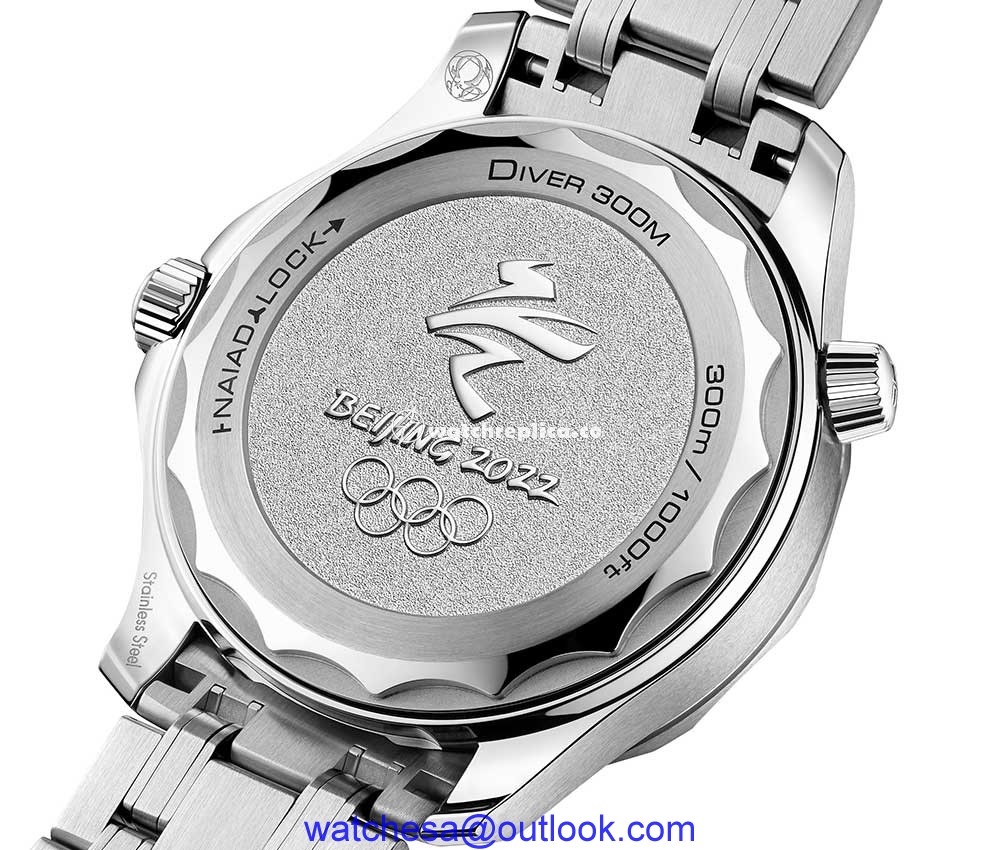omega seamaster diver 300 special beijing 2022 caseback