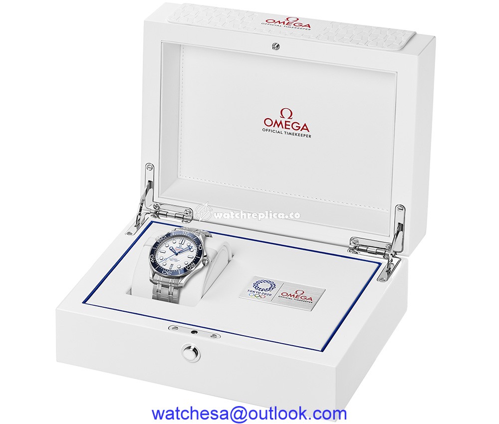 omega seamaster diver 300m tokyo 2020 set box