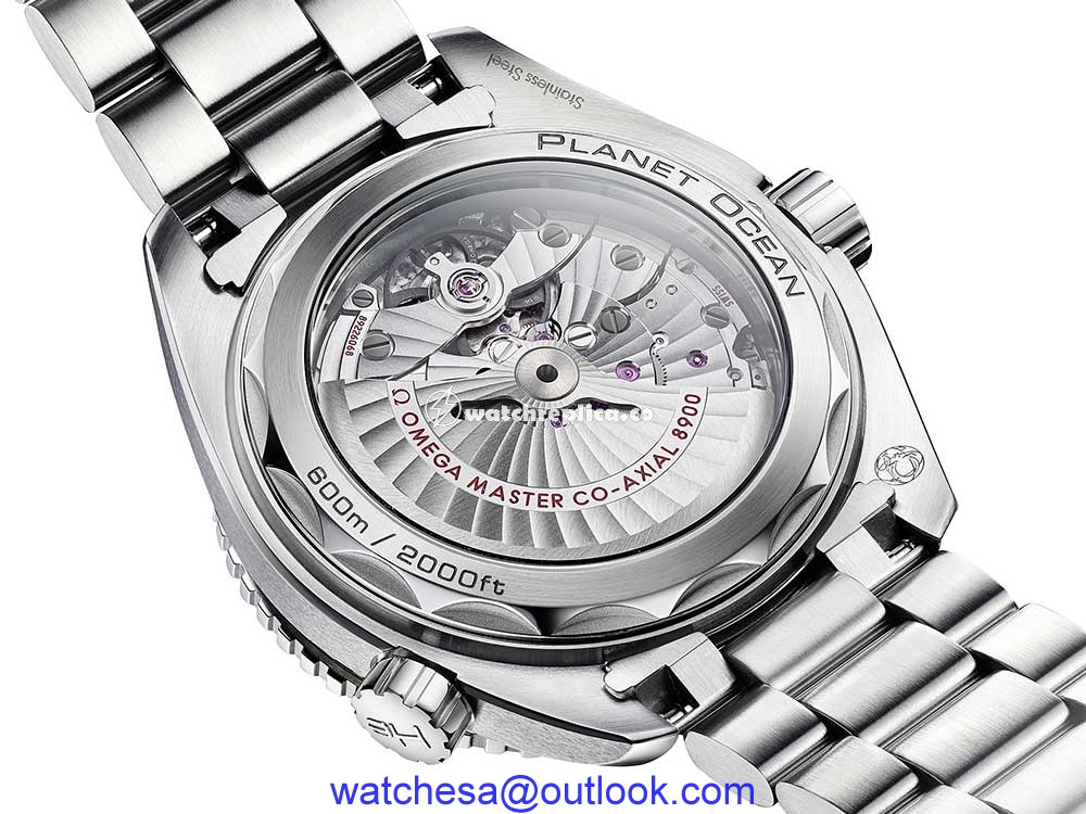 omega seamaster planet ocean 600 master chronometer caseback