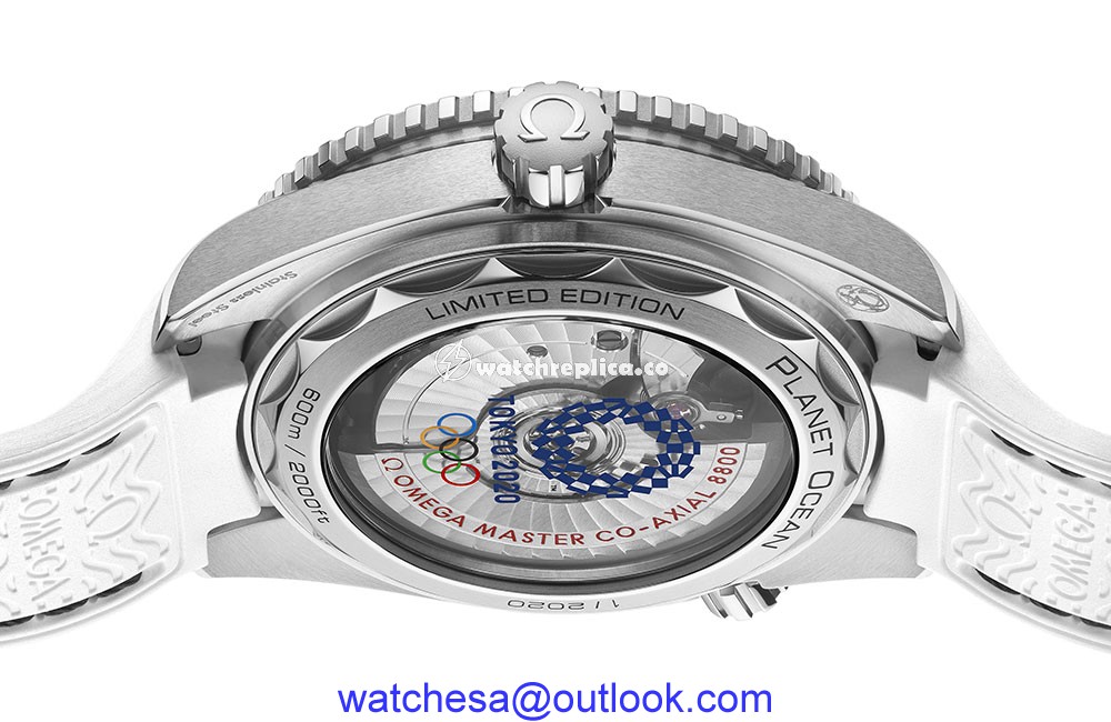 omega seamaster 600 m planet ocean tokyo 2020 caseback