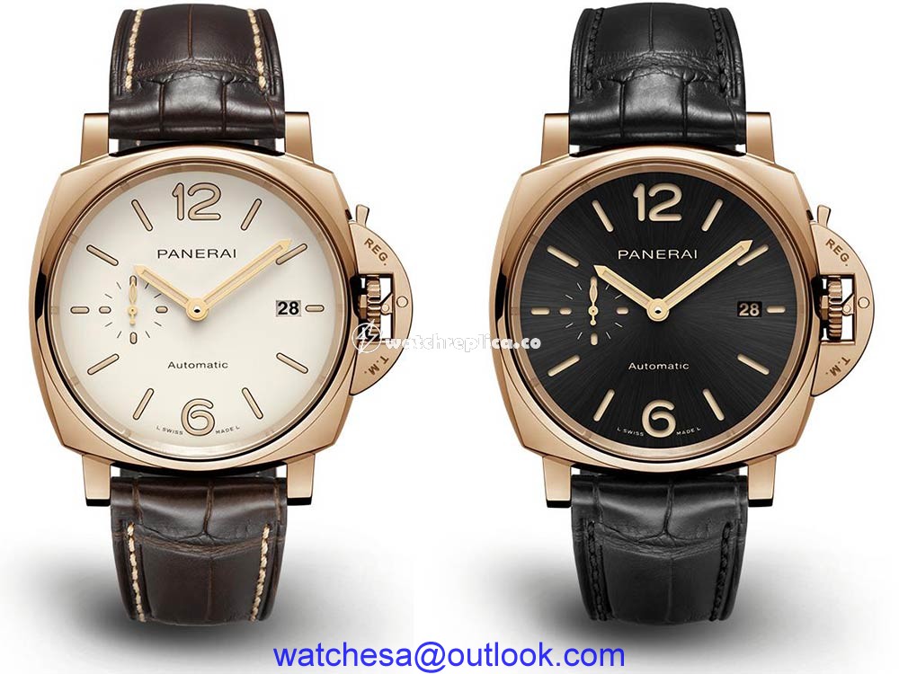 panerai luminor due goldtech both