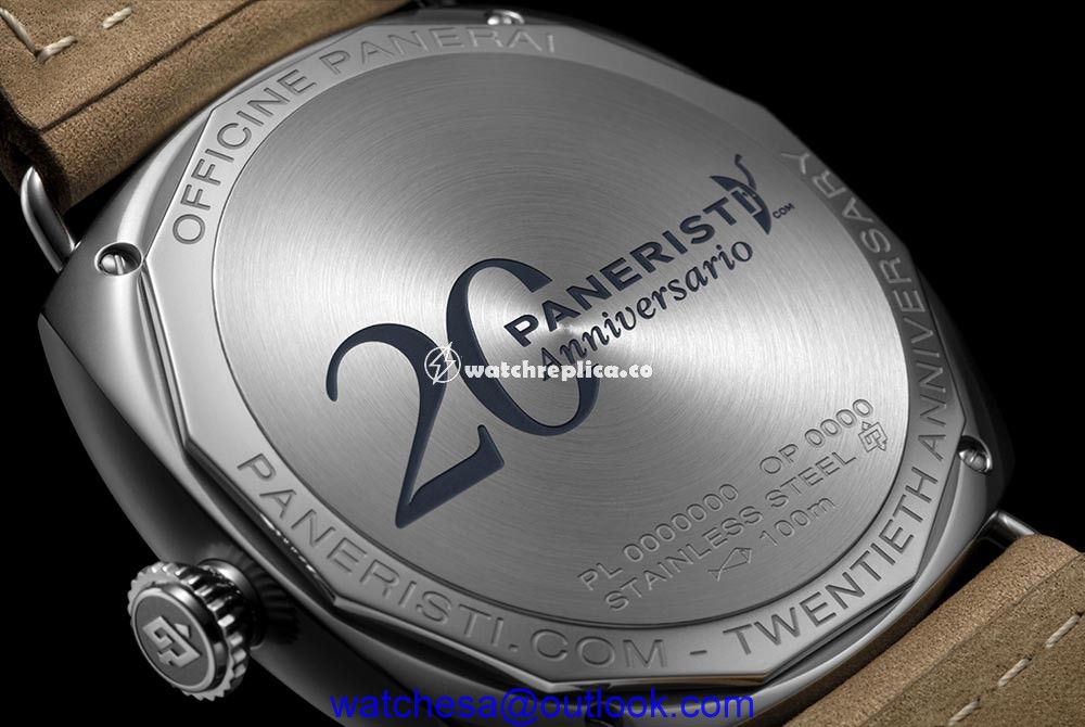 panerai radiomir venti caseback