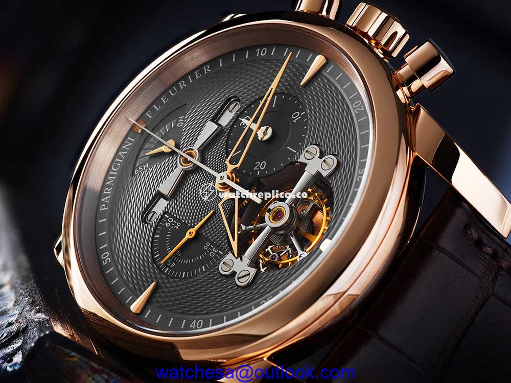 parmigiani tondagraph slate closeup