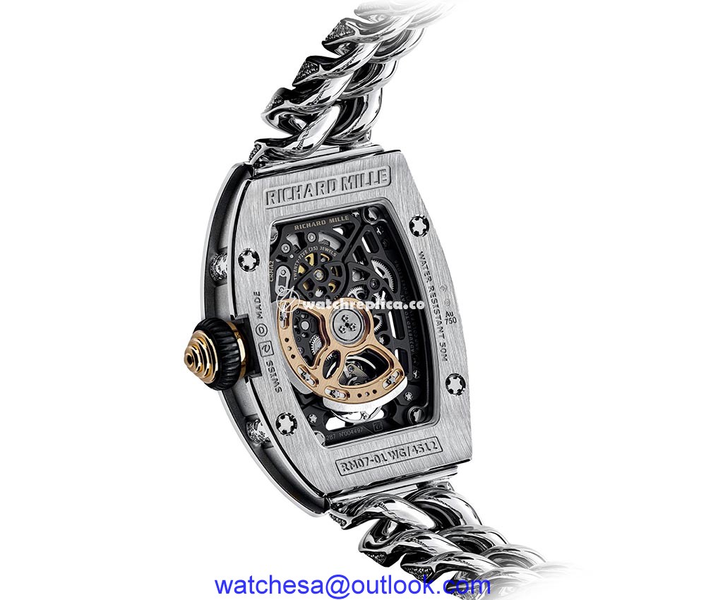 richard mille rm 07 01 rm 037 snow setting caseback